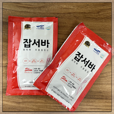[국내산] 건강&면역부자 잡서바 파우치 30개 + 환 60정 세트