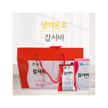 [국내산] 건강&면역부자 잡서바 파우치 30개 + 환 60정 세트