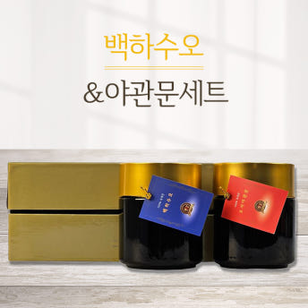 건강부자 백하수오&야관문세트 600g x 2병