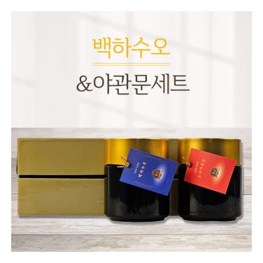 건강부자 백하수오&야관문세트 600g x 2병