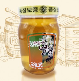 국내산 천연 아카시아 벌꿀 1.2kg